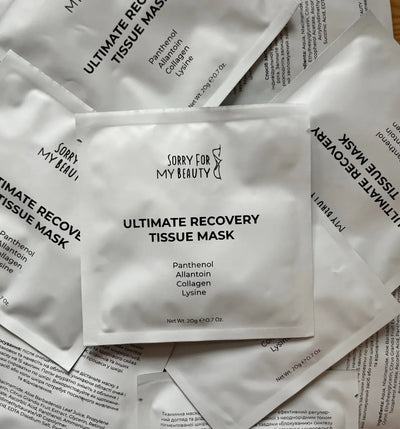 Заспокоююча тканинна маска для обличчя ULTIMATE RECOVERY MASK
