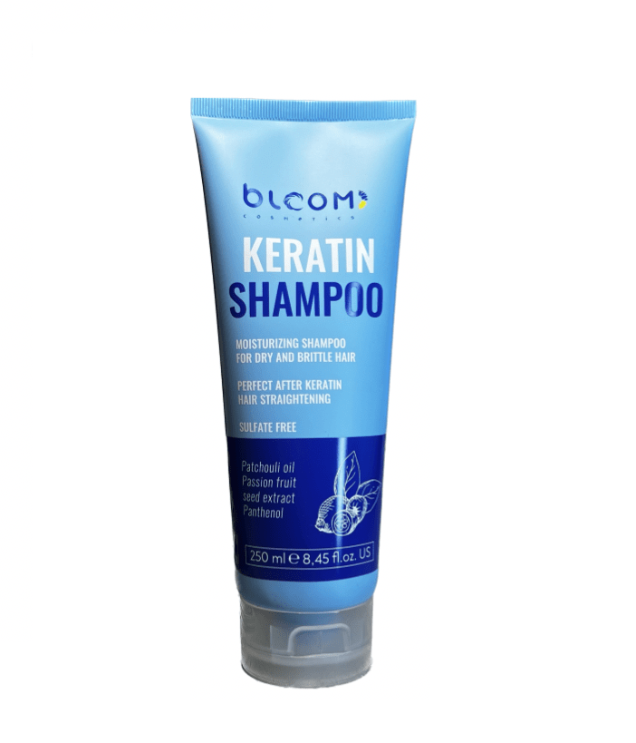 Шампунь безсульфатный BLOOM Keratin Shampoo