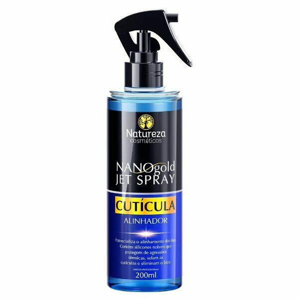 Наноструйный спрей Natureza NANOgold Jet Spray Cuticula