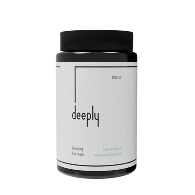 Відновлююча маска для волосся deeply restoring hair mask