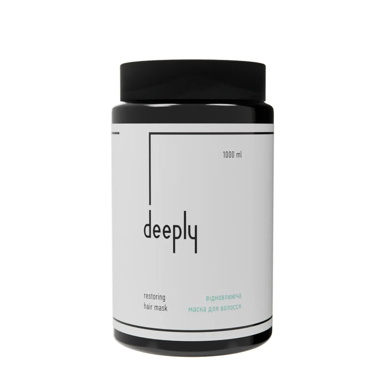 Відновлююча маска для волосся deeply restoring hair mask