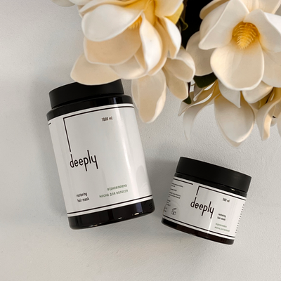 Відновлююча маска для волосся deeply restoring hair mask