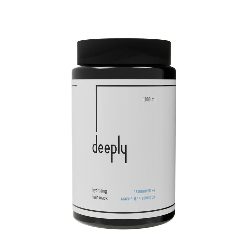 Зволожуюча маска deeply hydrating hair mask