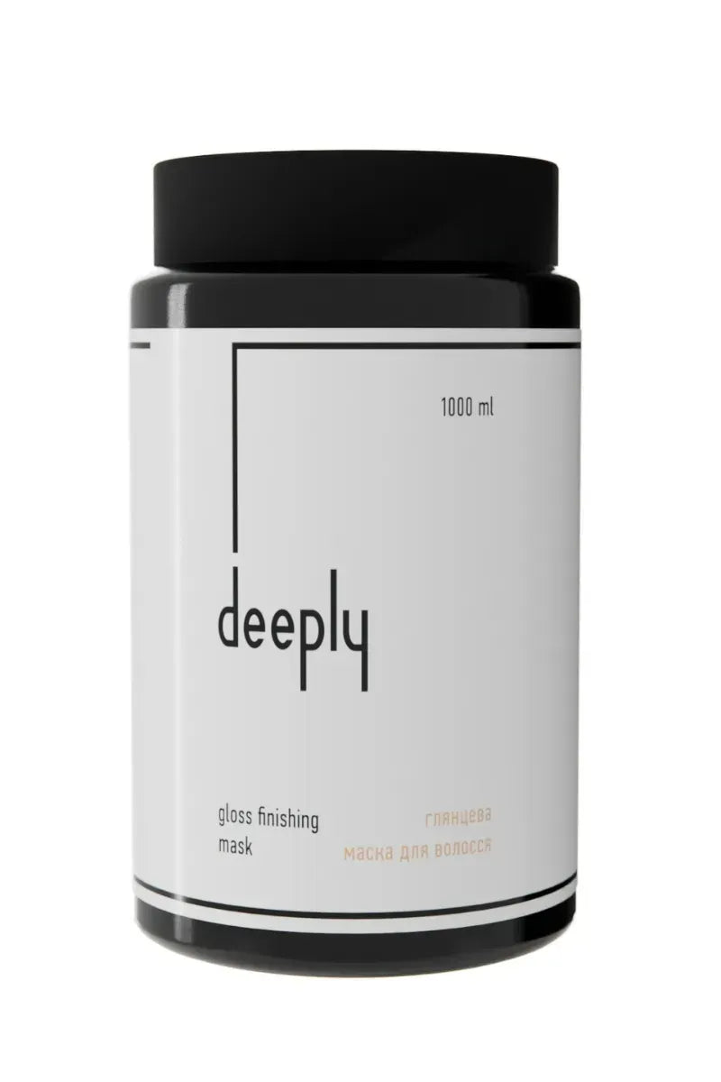 Глянцева маска для волосся deeply gloss finishing mask