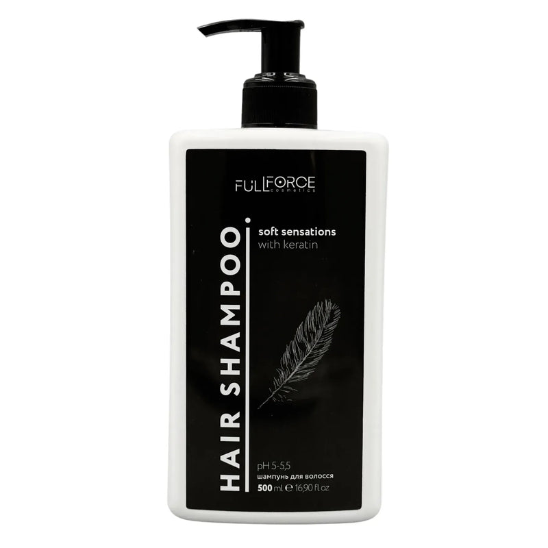 Щоденний м’який шампунь з кератином HAIR SHAMPOO SOFT SENSATIONS