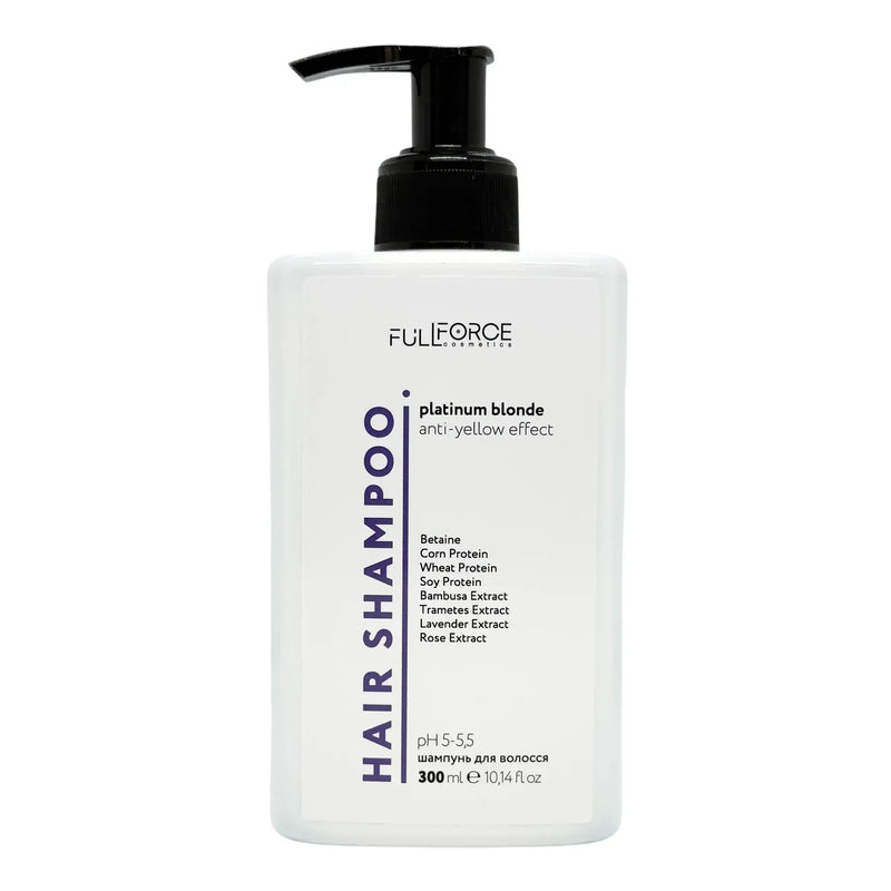 Шампунь для блонду від жовтизни HAIR SHAMPOO PLATINUM BLONDE