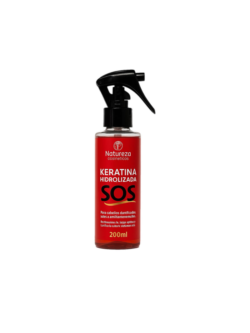 Кератиновий спрей для волосся Natureza SOS Keratina Hidrolizada