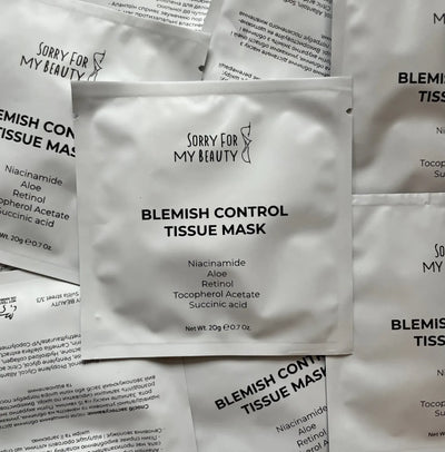 Освітлююча тканинна маска для обличчя BLEMISH CONTROL MASK