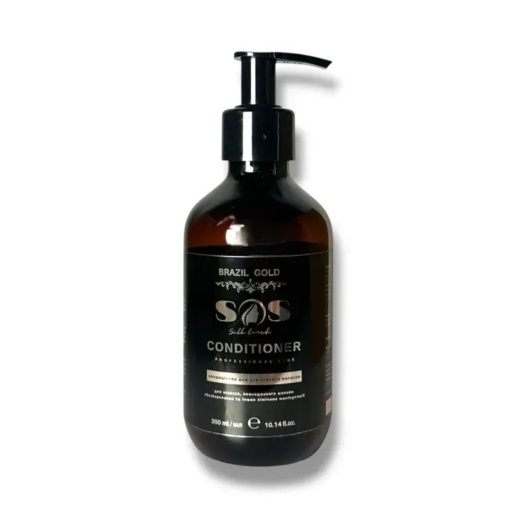 Кондиціонер для освітленого волосся Brazil Gold Home Care Silk Touch Conditioner