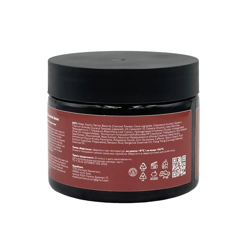 Маска-глина для жирного типу шкіри голови SCALP MASK SEBUM CONTROL DETOX