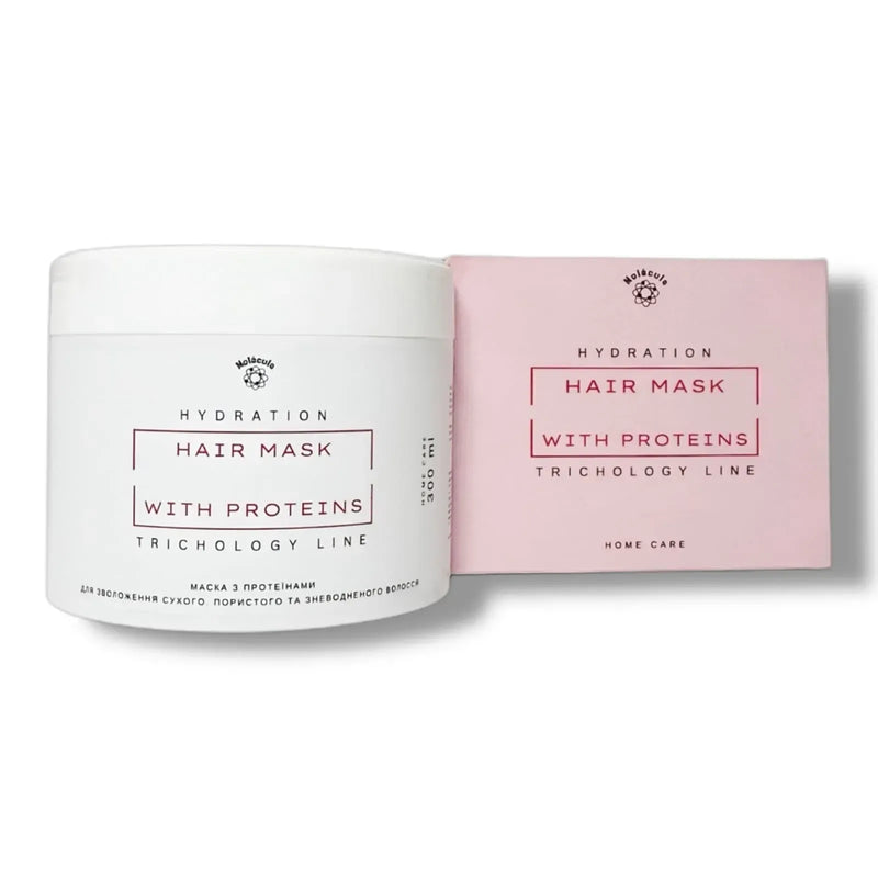 Протеїнова маска для інтенсивного зволоження волосся Molecula Hair Mask Proteins