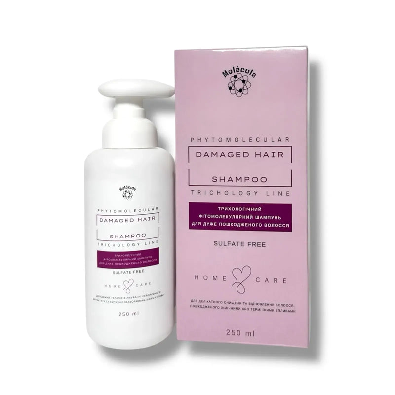 Шампунь для дуже пошкодженого волосся Molecula Damaged Hair Shampoo