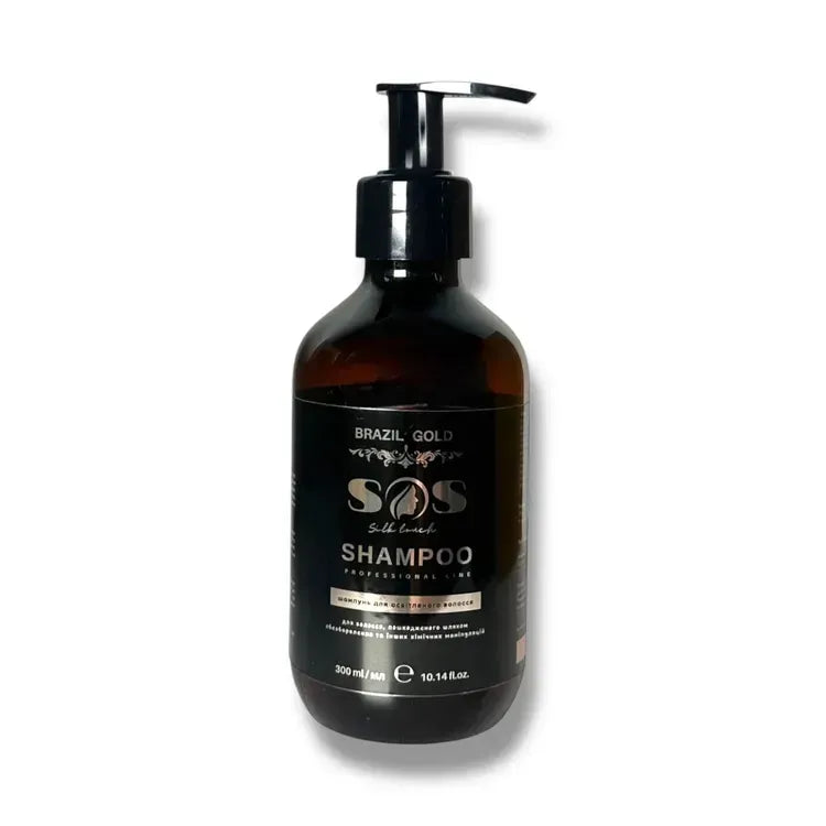 Шампунь для освітленого волосся Brazil Gold Home Care Silk Touch Shampoo