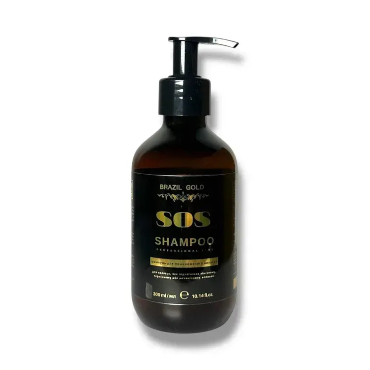 Шампунь для пошкодженого волосся Brazil Gold Home Care Sos Shampoo