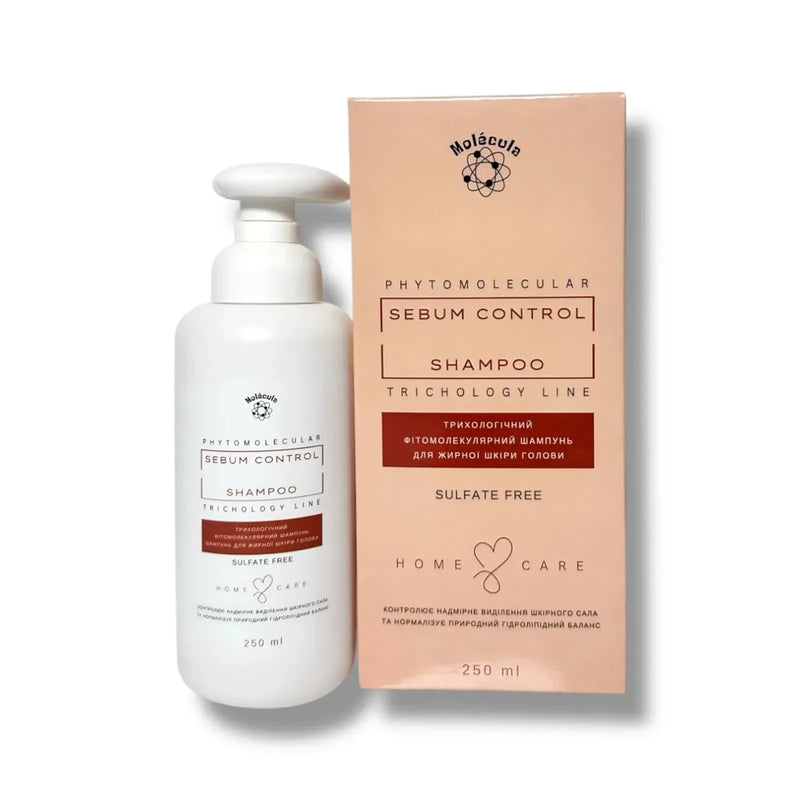 Шампунь для жирної шкіри голови Molecula Sebum Control Shampoo